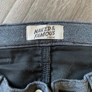 Naked and Famous sweatpant jeans